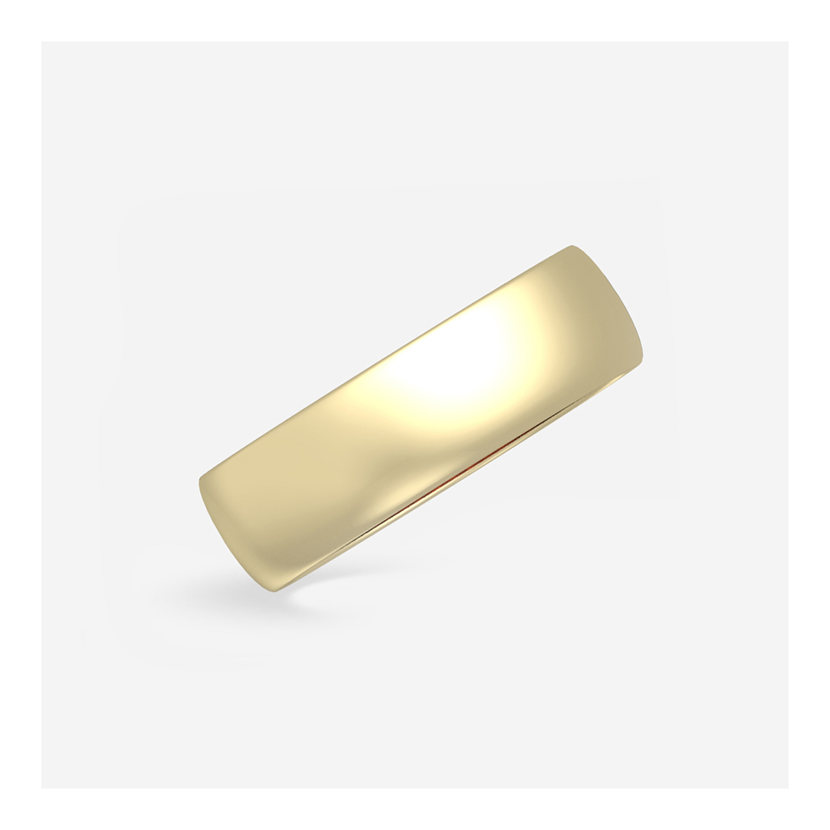 Additional Image 1 for  6mm Dome Wedding Band